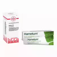 Hametum Wund & Heilsalbe 100 g und Arnica D6 Globuli Dhu 10 g