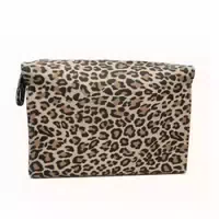 Hammann Lederwaren Kulturtasche Chervo Leopard 21 – Washbag m aus Hochwertigem Kalbleder