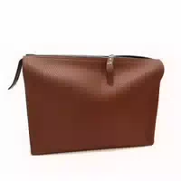 Hammann Lederwaren Kulturtasche Kalbleder Havana Chervo 21