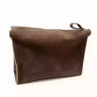 Hammann Lederwaren Kulturtasche Oak Wildbock Velourleder 21