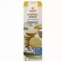 Hammermühle Doppelkeks mit Kakaocreme Glutenfrei