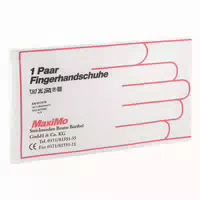 Kinderfingerhandschuh aus Baumwolle Gr 6