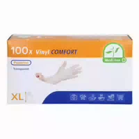 Handschuhe Einmal Vinyl Puderfrei Xl 100 St