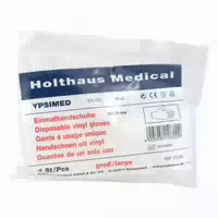 Handschuhe Einmal Ypsimed Vinyl Groß 4 St Handschuhe