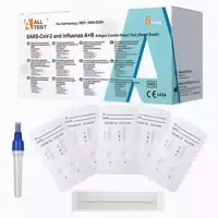 Hixo Covid 19 Corona & Influenza A B Test 3in1 5 St