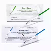 One Step Kombipaket 40 Ovulationstests 10 Schwangerschaftstests Fruchtbarkeitstest Für Frauen 50 St