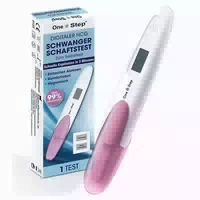 One Step Digitaler Schwangerschaftstest Mit Klarer Anzeige Schwanger Nicht Schwanger 1 St