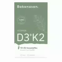 Bakanasan Vitamin D3 K2 60 st Kapseln