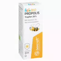 Beecraft Kids Propolis Bio Tropfen 20% Plus Vit C 30 Ml