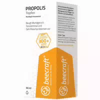 Beecraft Propolis Tropfen Mundspül Konzentrat 50 ml Tropfen