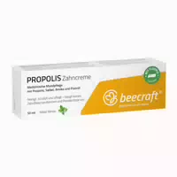 Beecraft Propolis Zahncreme Salbei Arnika Fluorid 50 ml