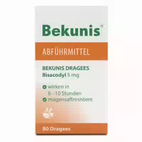 Bekunis Abführ Dragees Bisacodyl 5mg 100 St Tabletten Magensaftresistent
