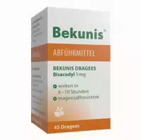 Bekunis Dragees Bisacodyl 5mg 80 St Tabletten Magensaftresistent