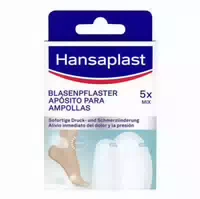 Hansaplast Blasenpflaster Sos Mix Pack | Wirksame Behandlung Von Blasen | Blasenschutz | Sofortige Schmerzlinderung | Druckentlastung | Extra Starke Haftung | 5 Stück