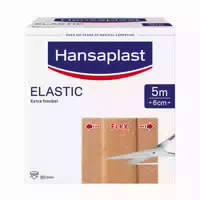 Hansaplast Elastic Pflaster | Besonders Flexibele Wundauflage | Wasserabweisend | Ideal für Finger & Gelenke | Schützt vor 99 % der Bakterien | 5 m X 6 cm Jetzt 20% mit dem Code Hp20 Sparen