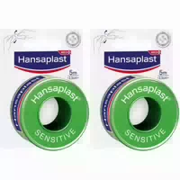 Hansaplast Fixierpflaster Sensitive | Hautfreundlich | von Hand Reißbar | zur Fixierung von Wundauflagen | 5 m X 1,25 cm Jetzt 20% mit dem Code Hp20 Sparen