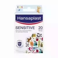 Hansaplast Kinderpflaster Sensitive | Sanfter Wundschutz | Heftpflaster Mit Tiermotiven | 20 Stk
