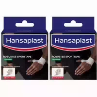 Hansaplast Robustes Sporttape Weiß 2,5 cm X 10 cm