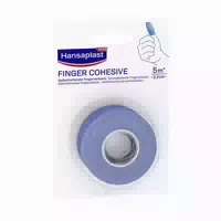 Hansaplast Fingerverband | Selbsthaftender Verband | Fixiert Wundauflagen | 5 m X 2,5 cm