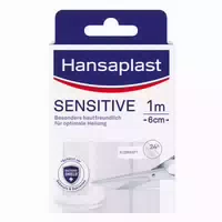 Hansaplast Sensitive 1x6 1 St Pflaster