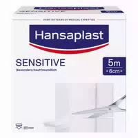 Hansaplast Sensitive Pflaster 6 Cmx5 M Rolle