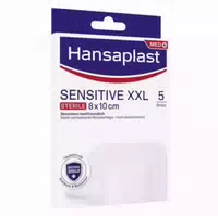 Hansaplast Sensitive Xxl Wundverband Steril 8x10 Cm