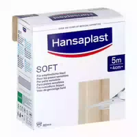 Hansaplast Soft Pflaster 4 Cmx5 m Rolle 1 st