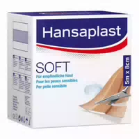 Hansaplast Soft Pflaster 8cm X 5m 1 St Pflaster