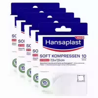 Hansaplast Soft Kompresse 7 5x7 5cm10 Stück Jetzt 20% mit dem Code Hp20 Sparen