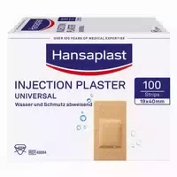 Hansaplast Universal Injektionspflaster, 4 X 1,9 cm 100 st