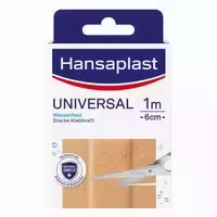 Hansaplast Universal Pflaster Wasserfest 6 Cm X 1 M