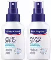 Hansaplast Wundspray zur Wundreinigung 2 X 50 ml