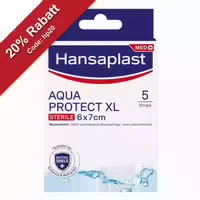 Hansaplast Wundverband Aqua Protect Xl 6x7 cm