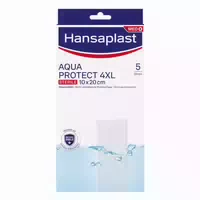 Hansaplast Aqua Protect Wundverband Steril 10x20 Cm
