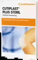 Cutiplast Plus Steril 7,8x15 Cm Verband 5 St Verband