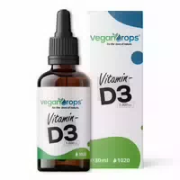 Vegan Drops Vitamin D3 Tropfen 1000 I E Pro Tropfen 30 ml