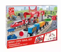 Hape Eisenbahn Set Verkehrsreiche Stadt