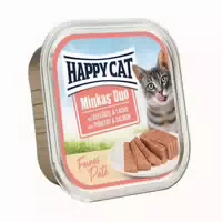 Happy Cat Schale Minkas Duo Paté