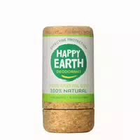 Happy Earth 100% Natürlicher Geruchloser Deodorant Stick Pure Crystal