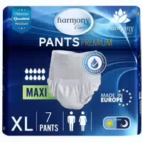 Harmony Care Maxi Saugstarke Inkontinenz Windeln für Erwachsene Atmungsaktive Windelhosen