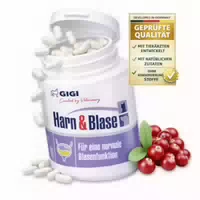 Harn & Blase bei Blasenschwäche oder Inkontinenz mit Cranberry Gigi Vet