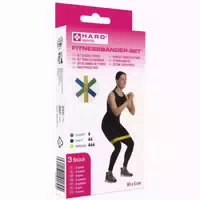 Haro Fitnessbänder Set mit 3 Bändern