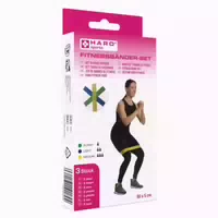 Haro Fitnessbänder Set mit 3 Bändern 3 st