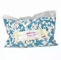 Hartgelatinekapseln Größe 0 Blau Weiß