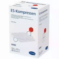 Es Kompressen Steril 7,5x7,5 cm Großpackung 20x5 st Kompressen