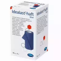 Idealast Haft Color Binde 10cm X 4 m Blau