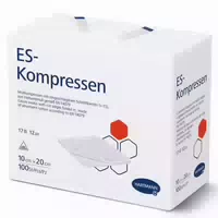 Es Kompressen Unsteril 12fach 10 X 20 cm