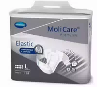 Molicare Premium Elastic, 10 Tropfen, Gr L, 115 145 cm Hüftumfang 14 st