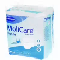 Molicare Premium Mobile 6 Tropfen Gr Xs 14 st