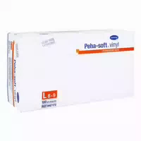 Peha Soft Vinyl Handschuhe Puderfrei Gross